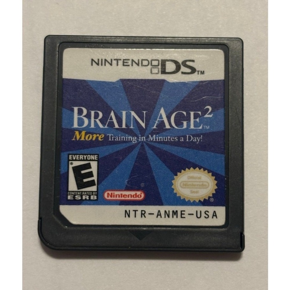 Brain Age 2 DS Cartridge - Tested/Works - Picture 1 of 3